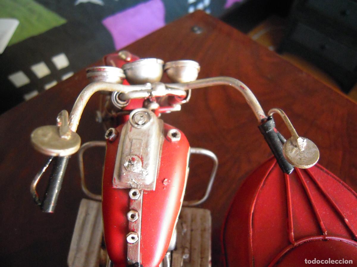 Segunda mano: Moto con sidecar metal decorativa - Foto 10