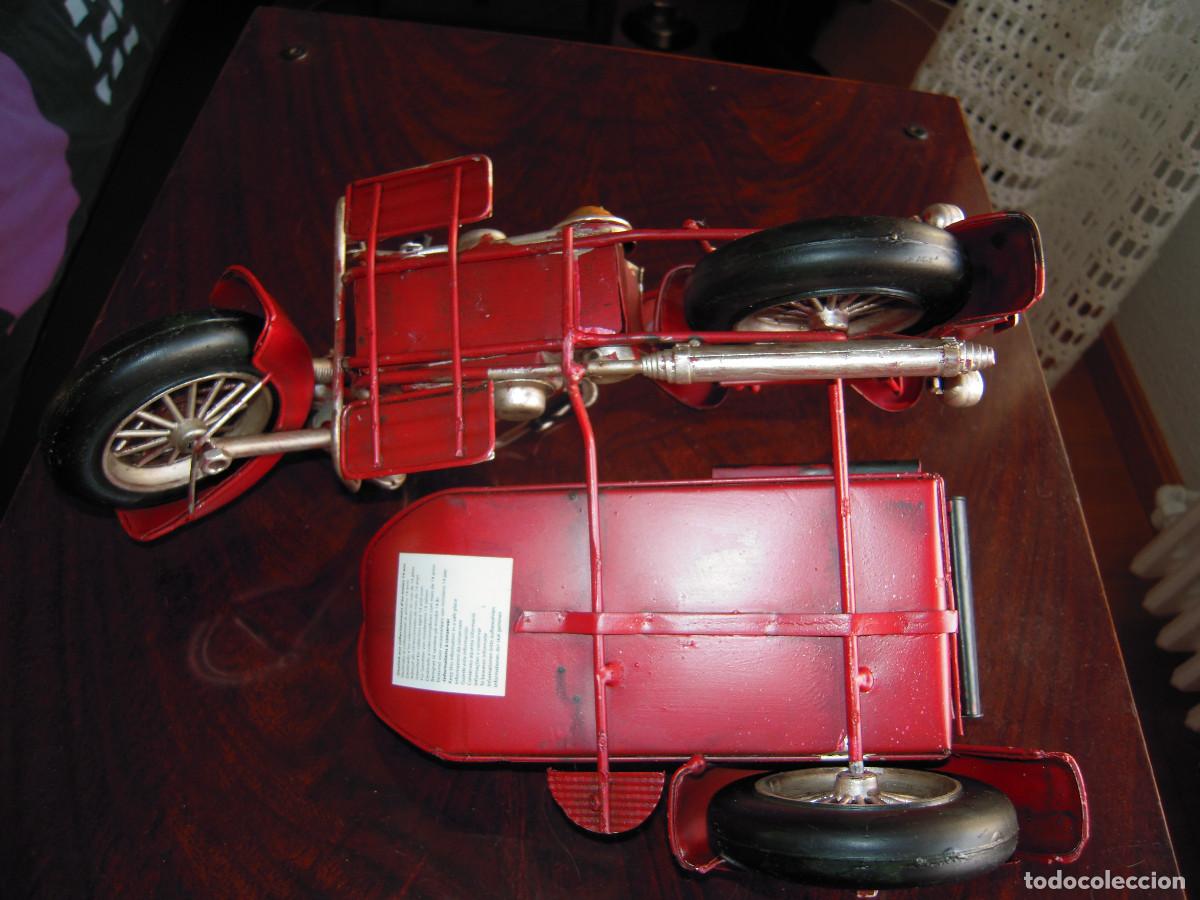 Segunda mano: Moto con sidecar metal decorativa - Foto 11