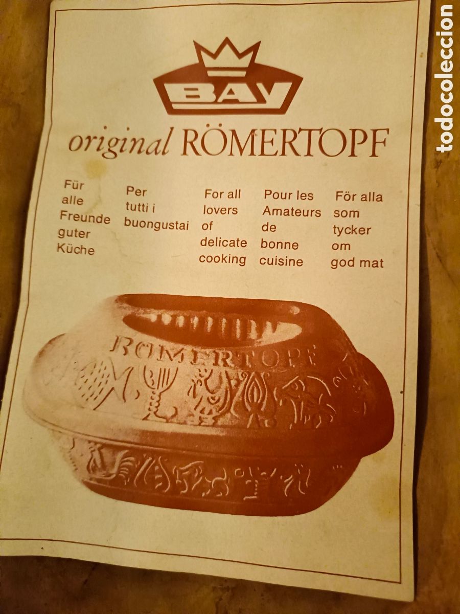 Segunda mano: Olla R&ouml;mertopf original cacerola - Foto 5