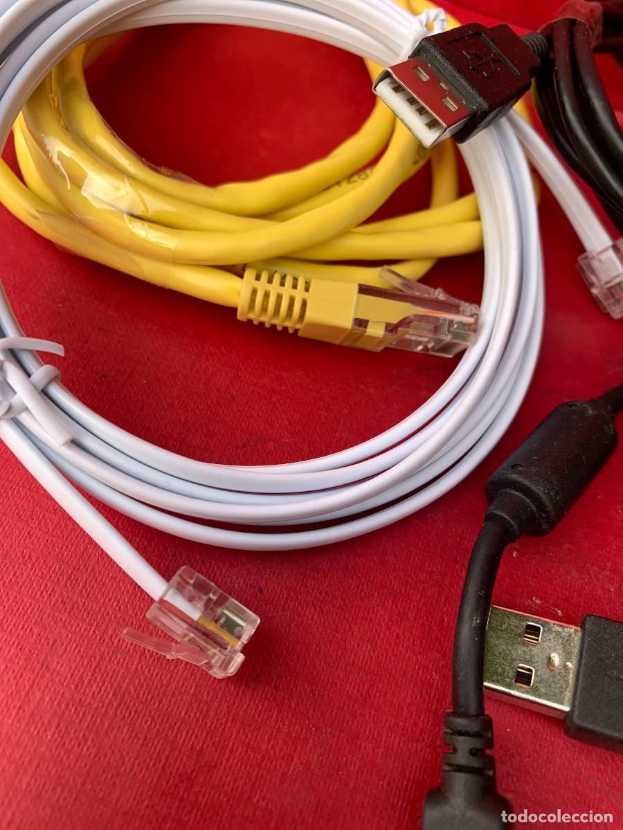 Segunda mano: CABLES ADAPTADORES LAN, TEL&Eacute;FONO, ETC - Foto 2