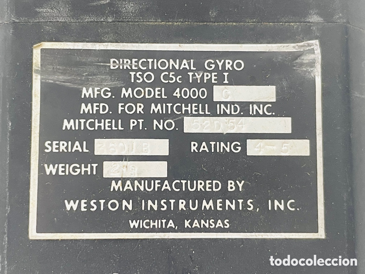Segunda mano: Directional Gyro Model 4000 USA - Foto 13