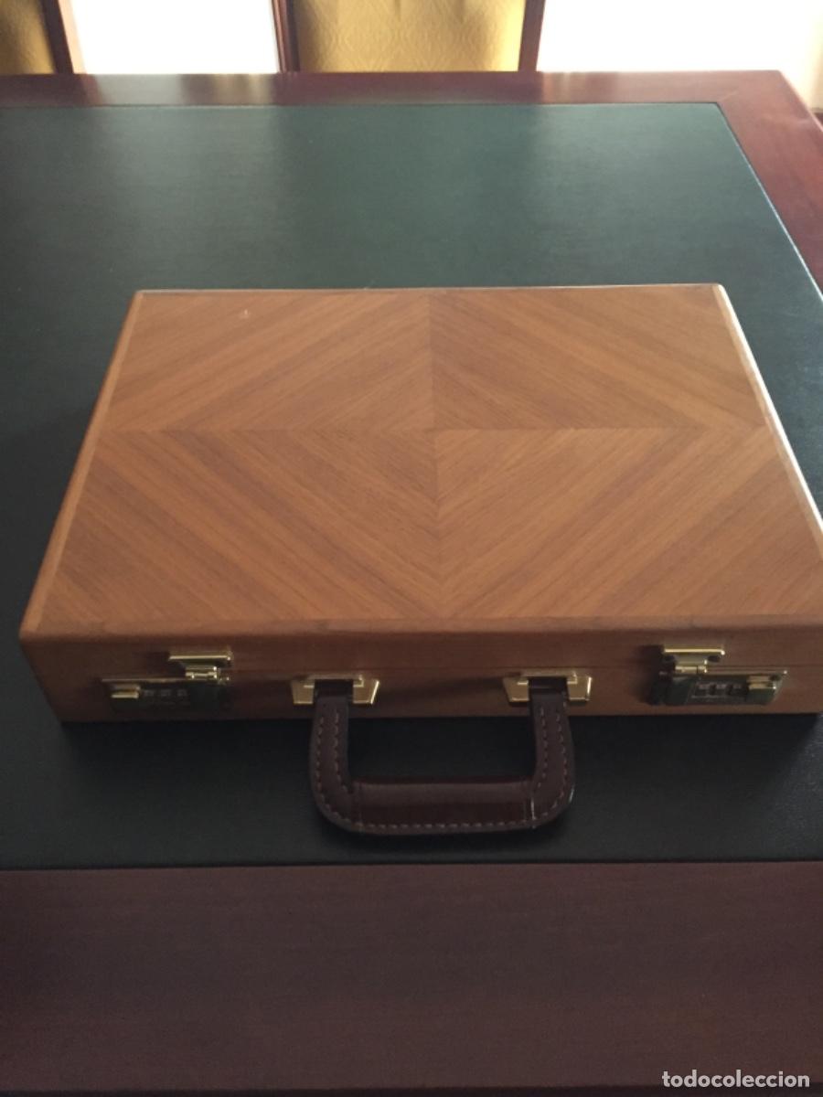 caja maletin expositor madera - Compra venta en todocoleccion