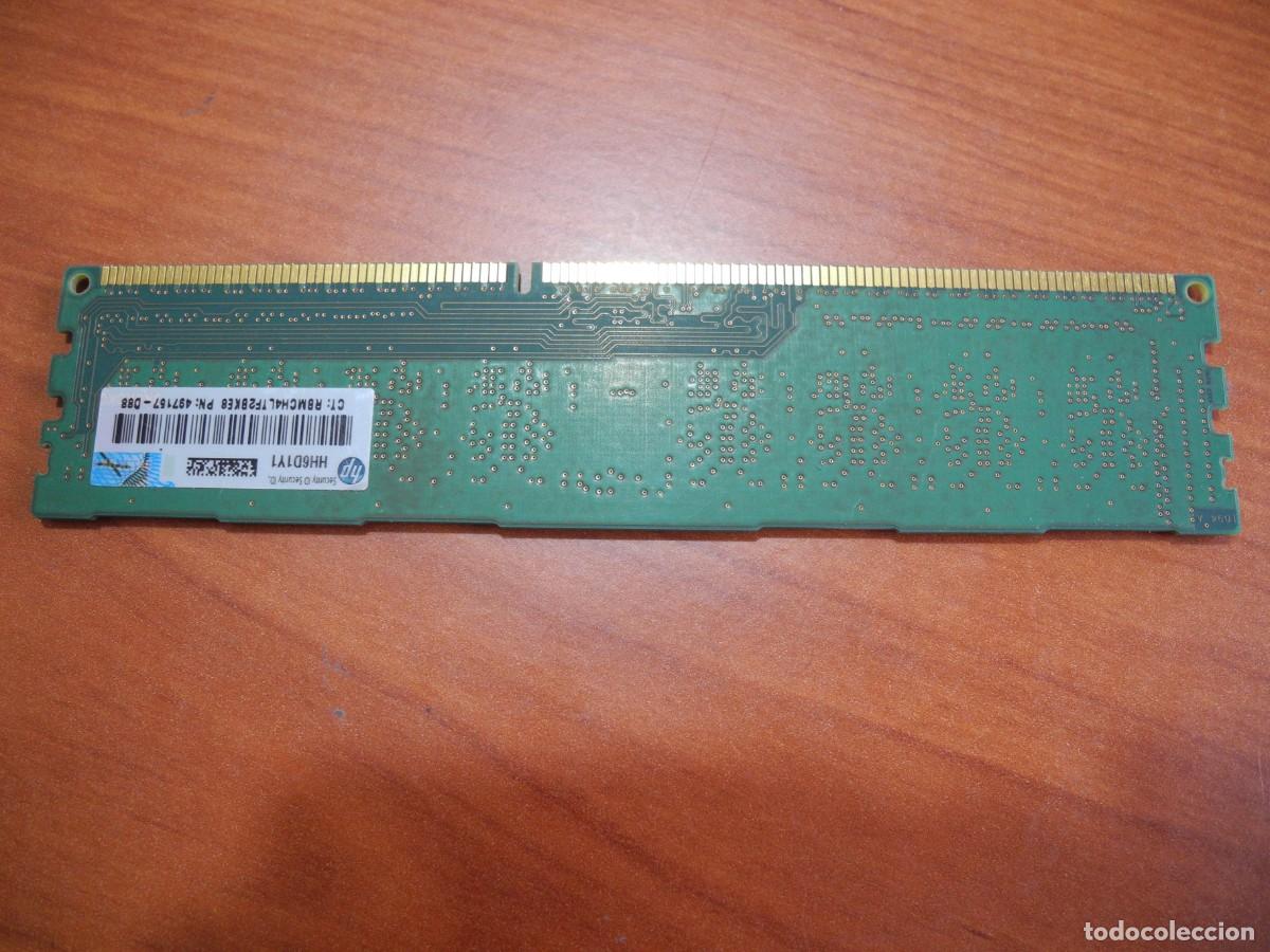 Segunda mano: Memoria RAM 2G 1Rx8 PC3-10600U MT8JTF25664AZ - Foto 2