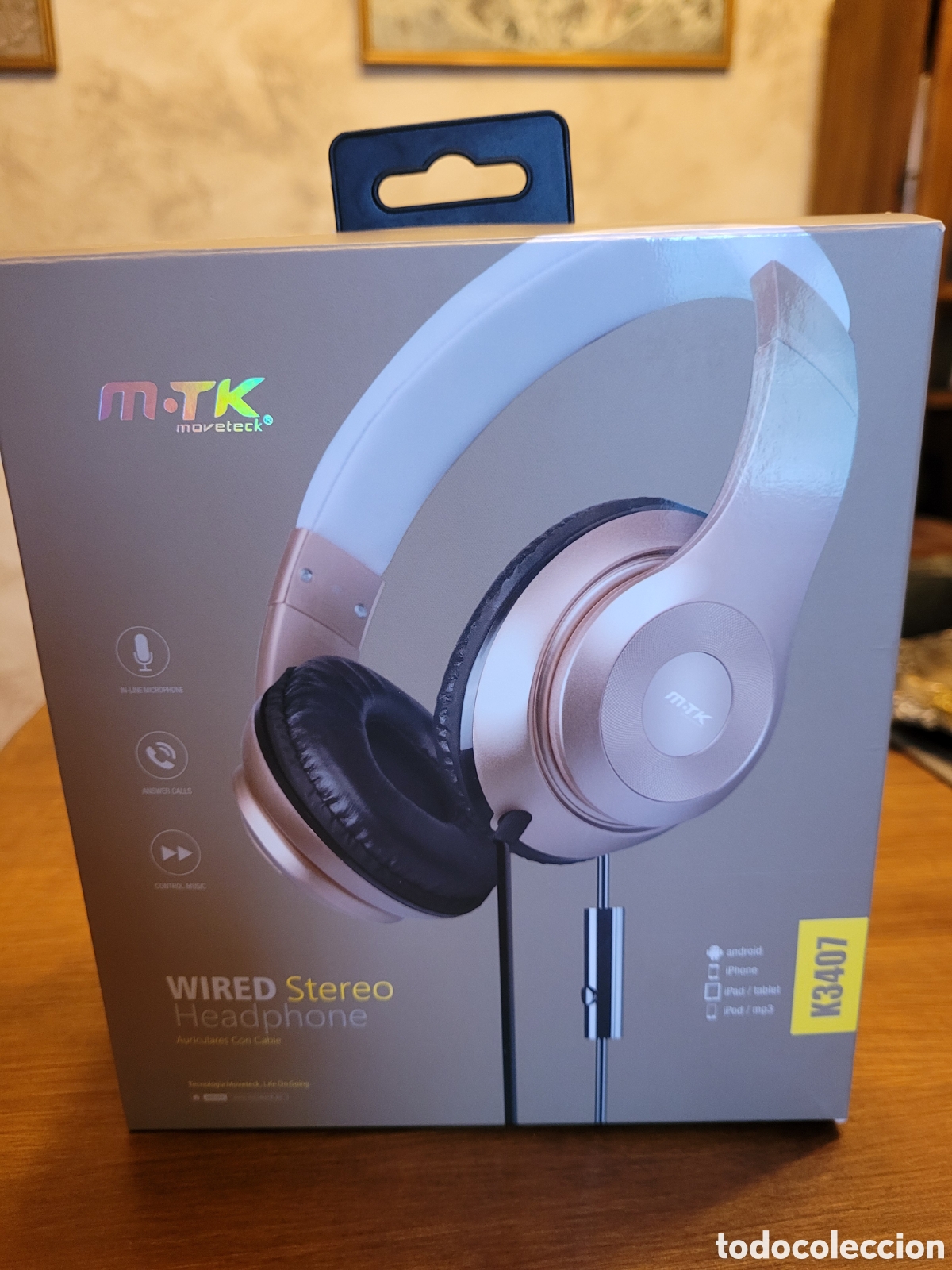 Segunda mano: Cascos auriculares nuevos en su caja - Foto 2