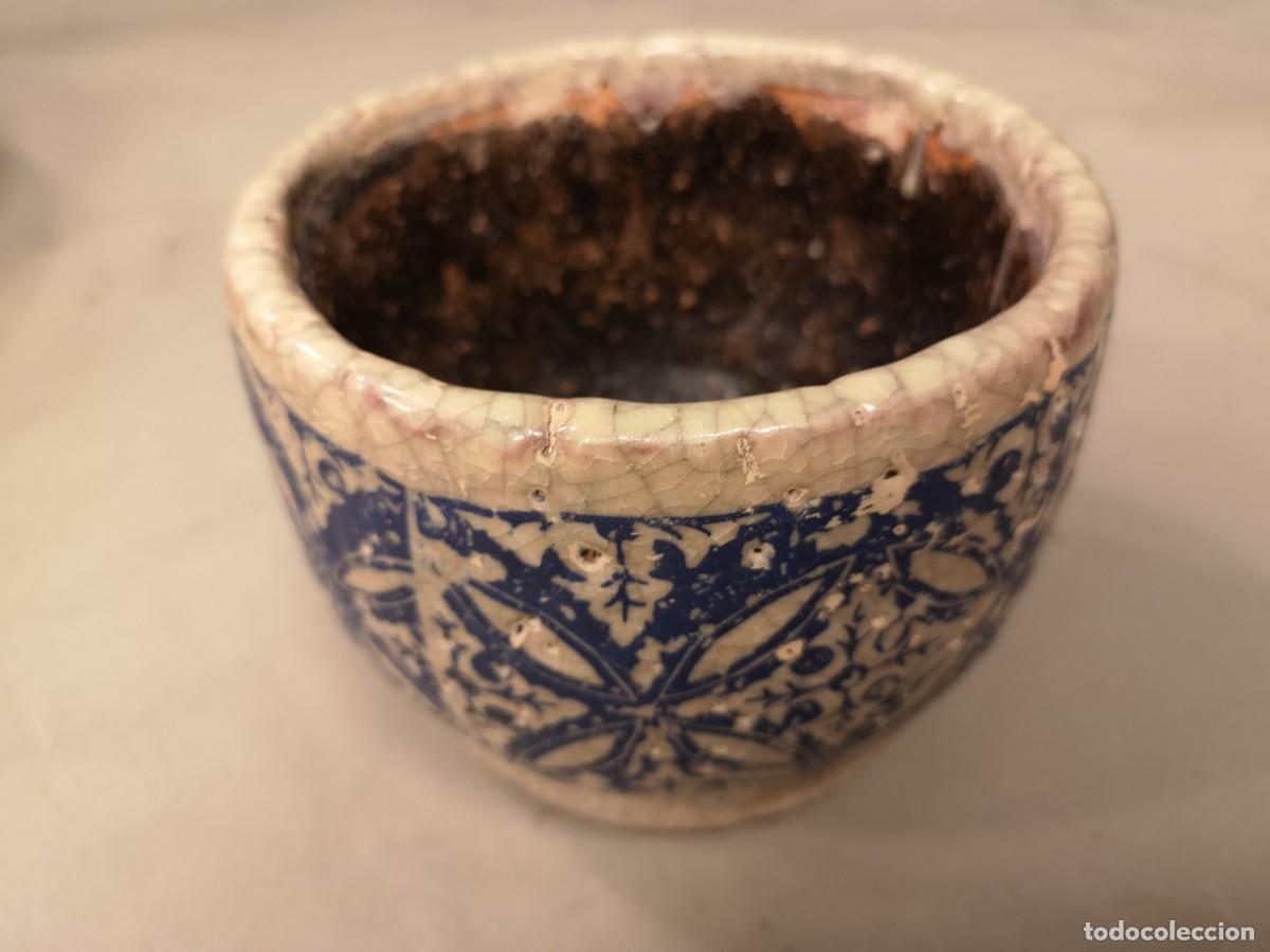Segunda mano: Bol o macetero de cer&aacute;mica esmaltado - Foto 4