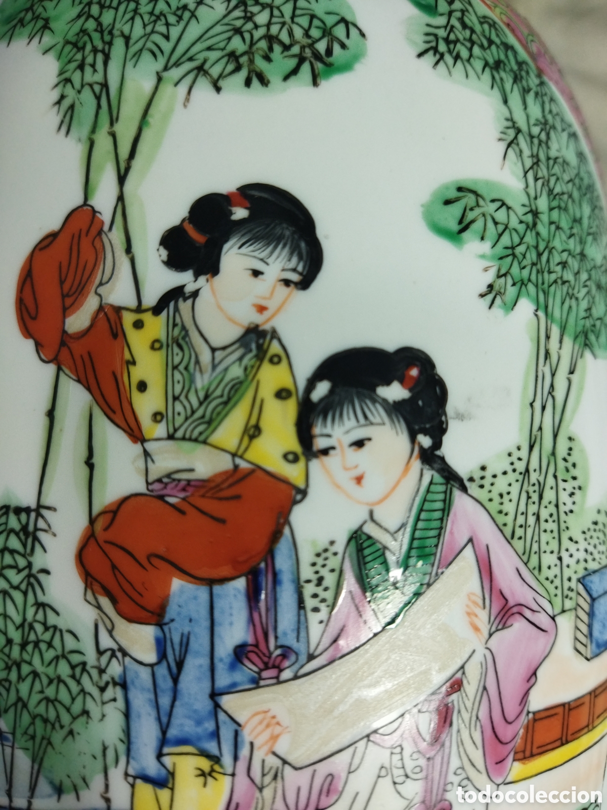 Segunda mano: Florero porcelana china - Foto 8
