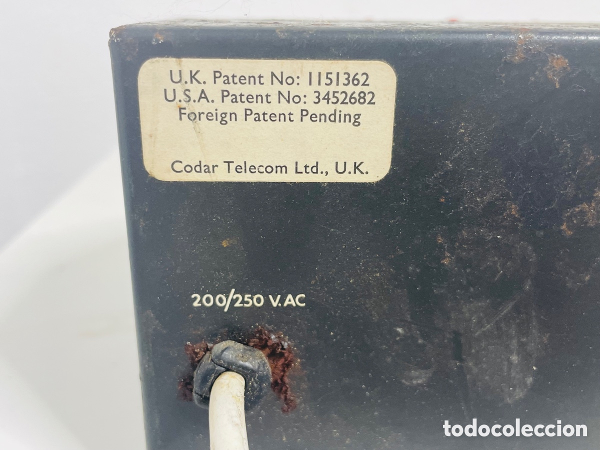 Segunda mano: Codar Steam Sound Electronic Synthesizer England - Foto 10