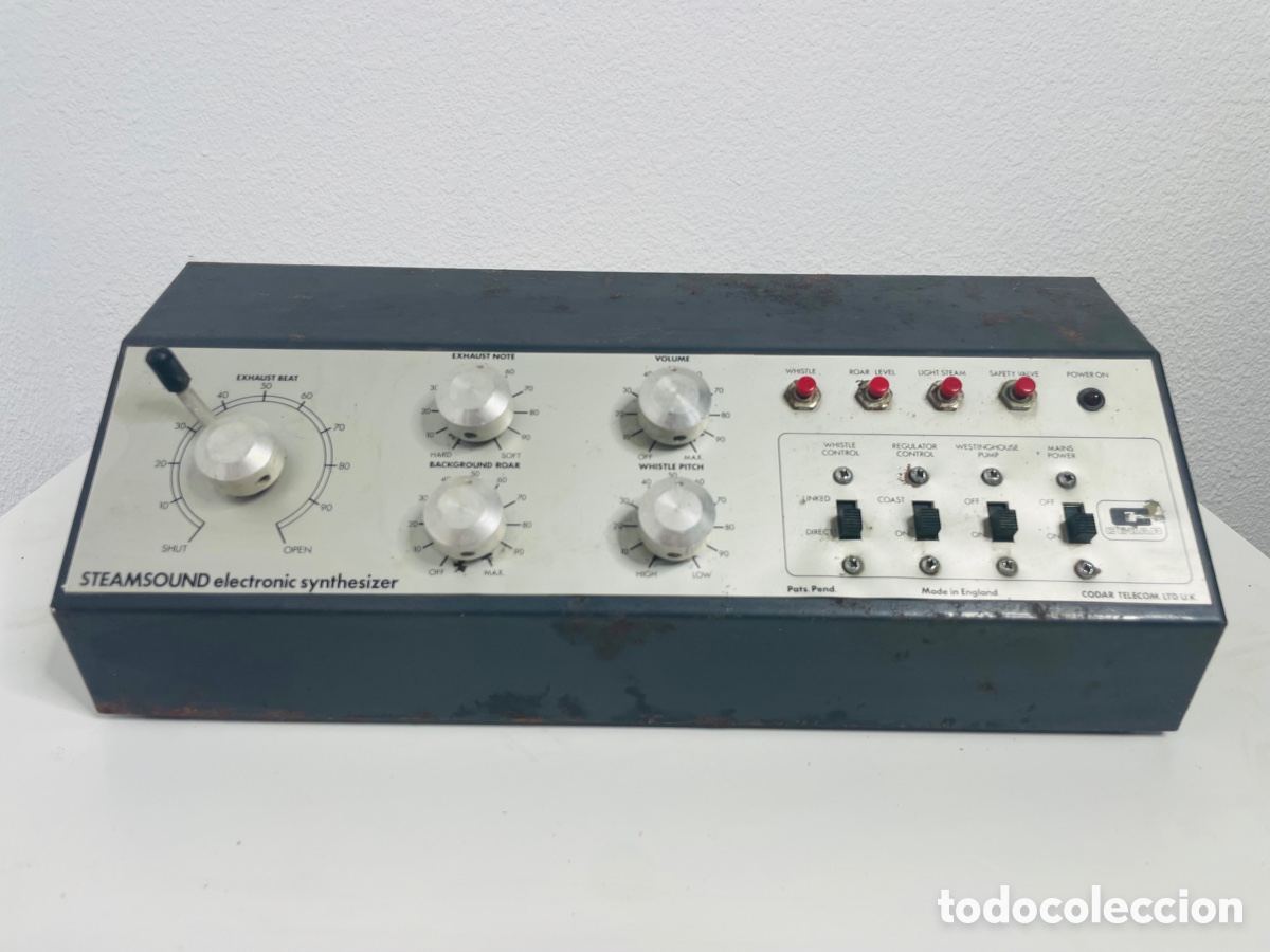 Segunda mano: Codar Steam Sound Electronic Synthesizer England - Foto 13