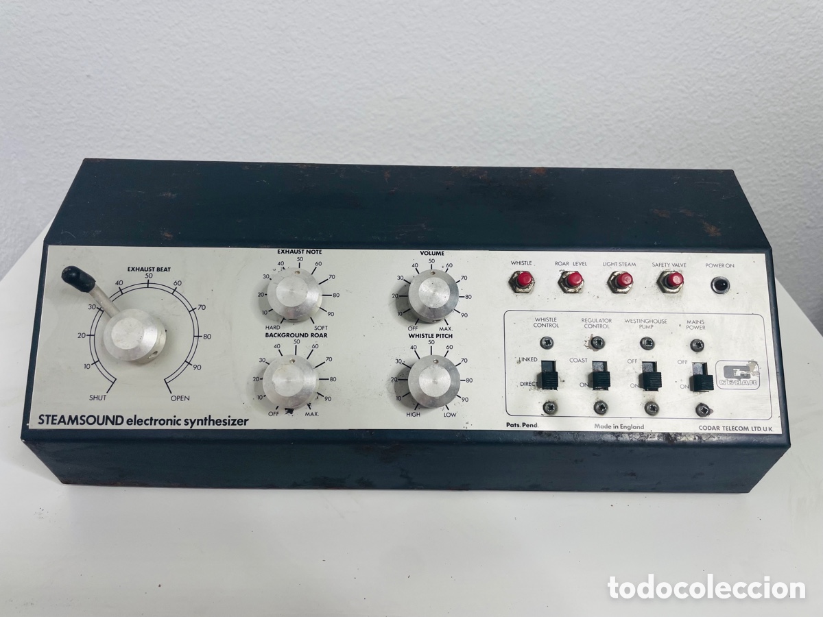 Segunda mano: Codar Steam Sound Electronic Synthesizer England - Foto 1