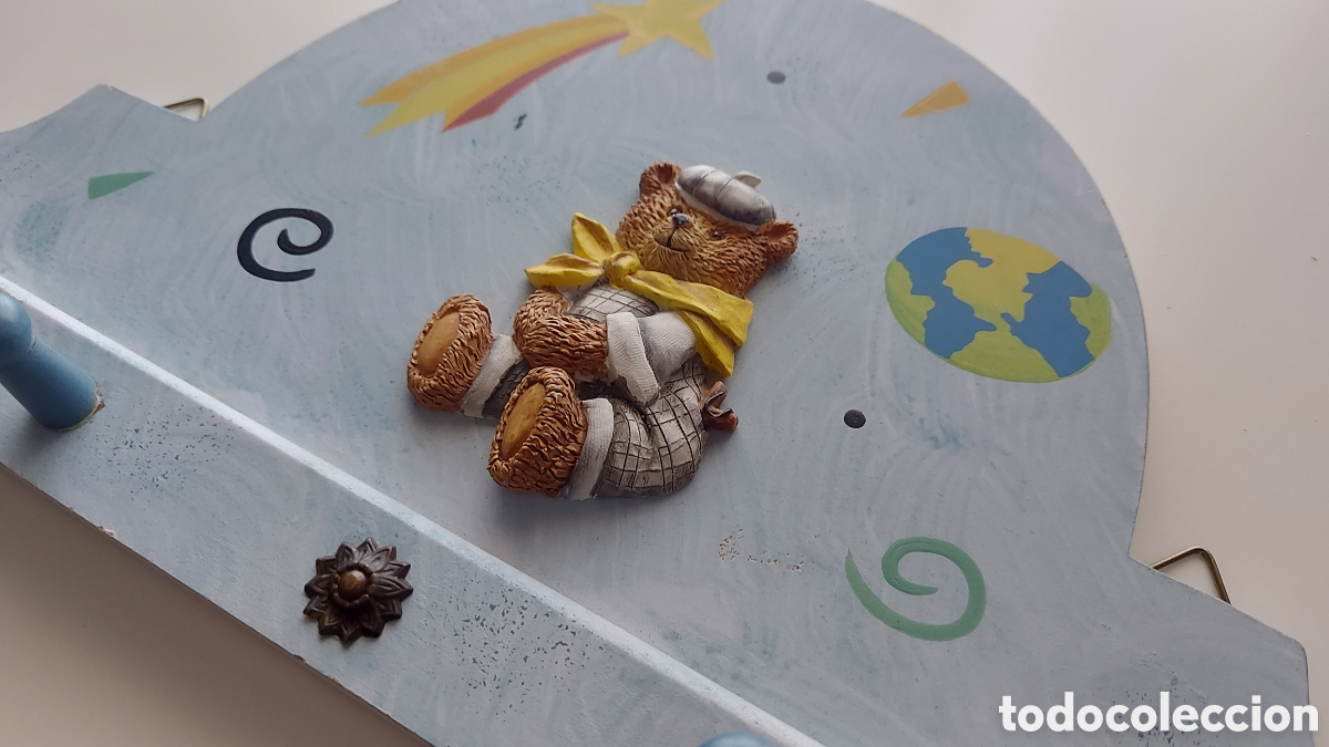 Segunda mano: Percha infantil Oso Estrella Globo Terrestre - Foto 3