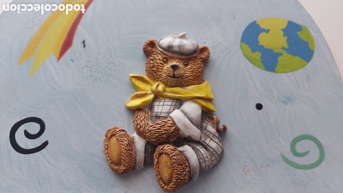 Segunda mano: Percha infantil Oso Estrella Globo Terrestre - Foto 1