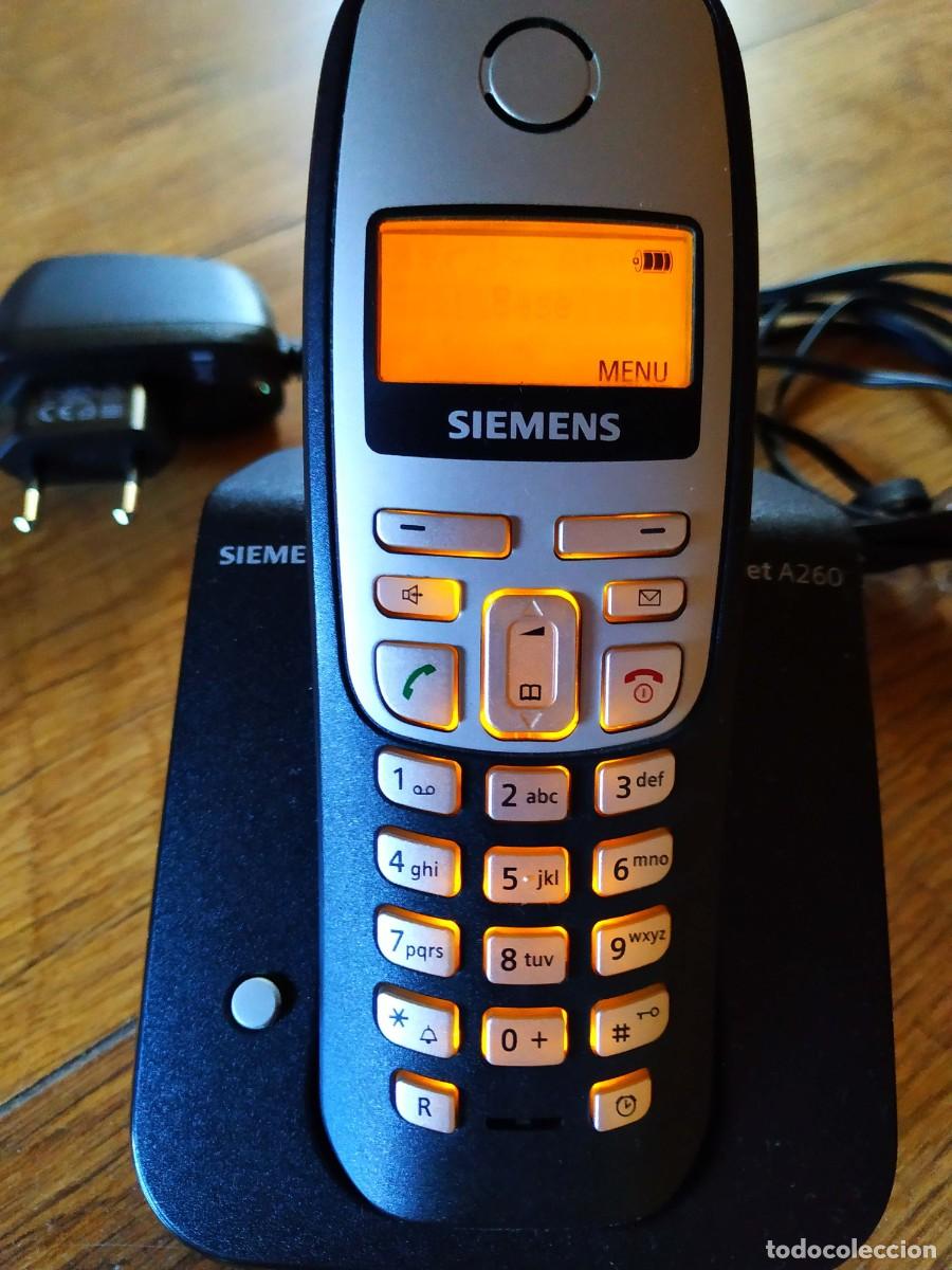 Segunda mano: TEL&Eacute;FONO INAL&Aacute;MBRICO SIEMENS GIGASET - COMO NUEVO - Foto 4