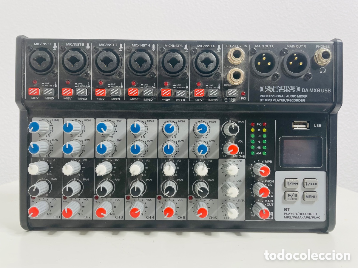 Segunda mano: Definitive Audio DA MX8 USB Mixer - Foto 1