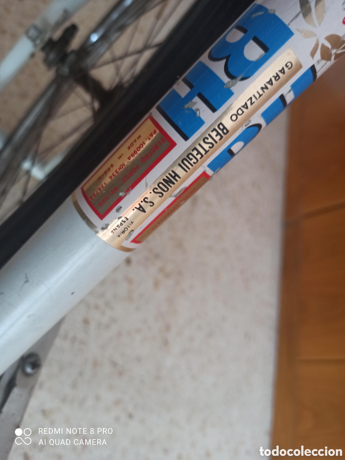 Segunda mano: Bicicleta est&aacute;tica BH, de los a&ntilde;os 80 - Foto 4