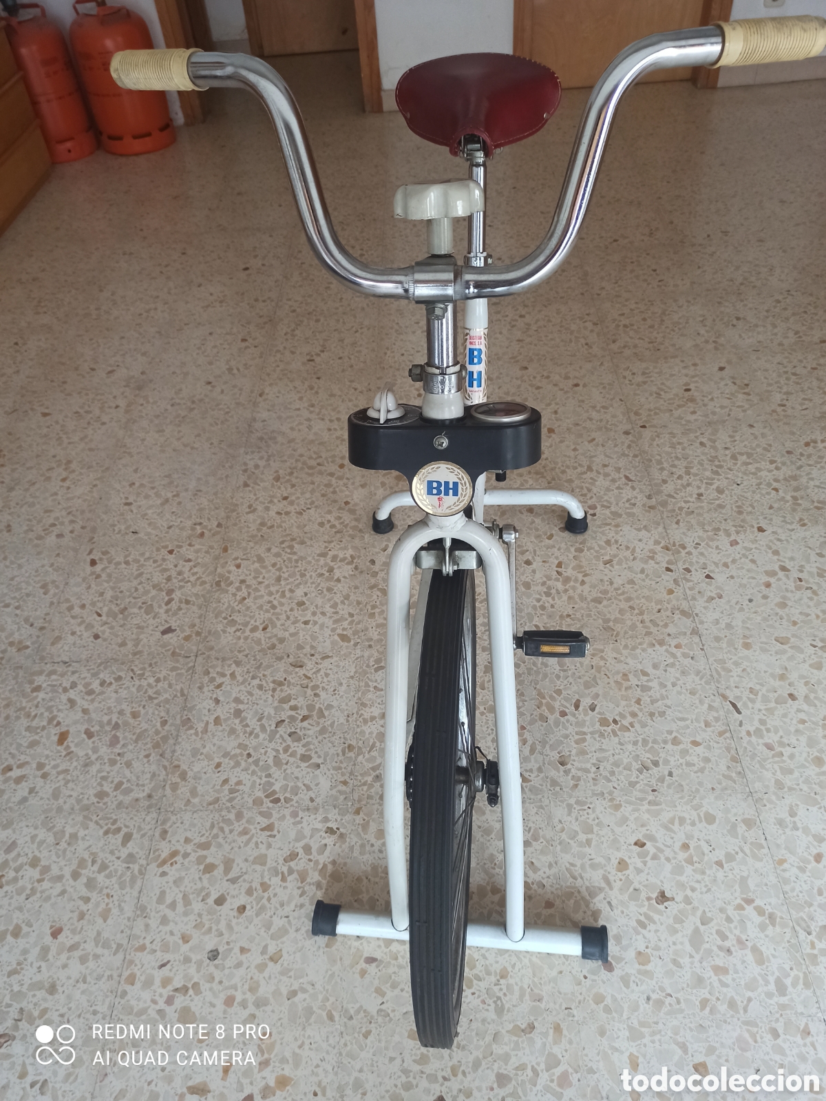 Segunda mano: Bicicleta est&aacute;tica BH, de los a&ntilde;os 80 - Foto 7