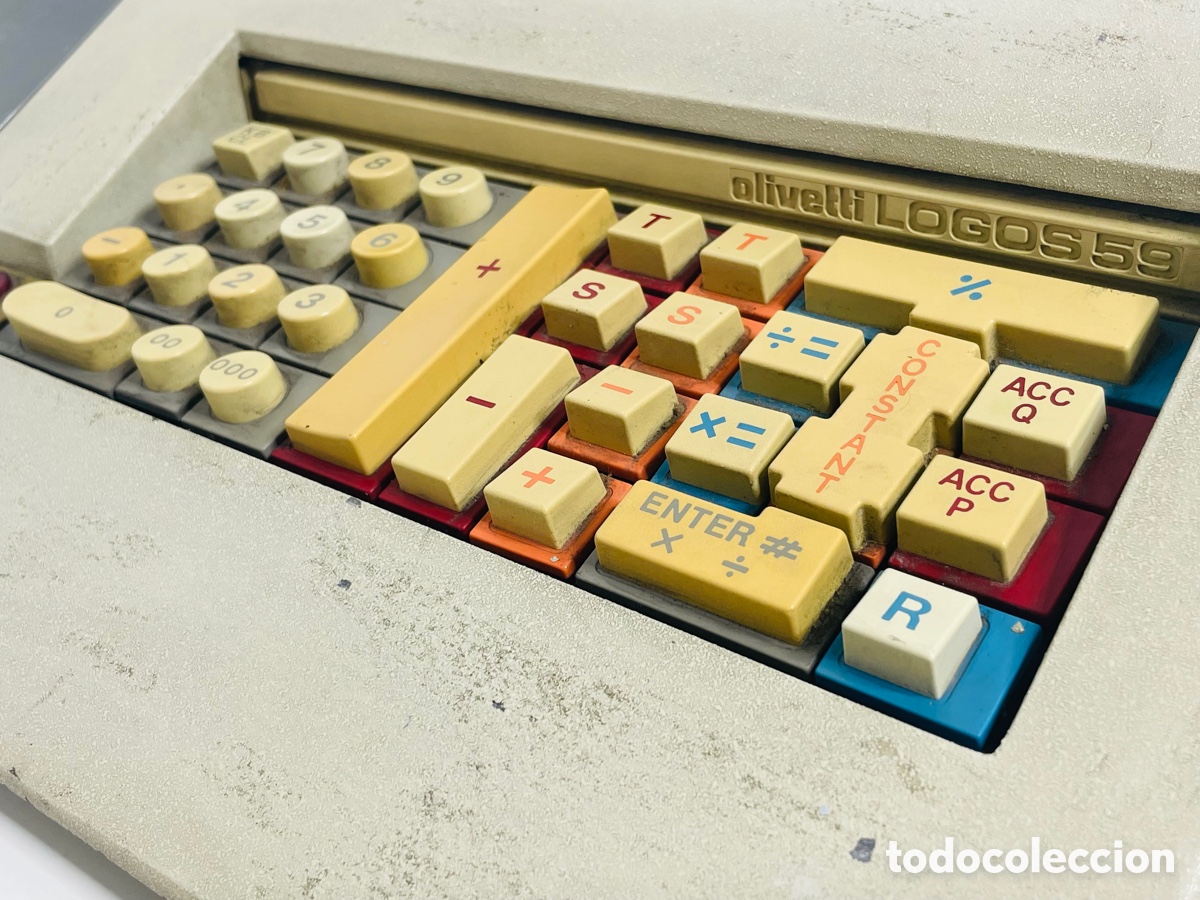 Segunda mano: Olivetti Logos 59 Mario Bellini Design 1973 - Foto 5