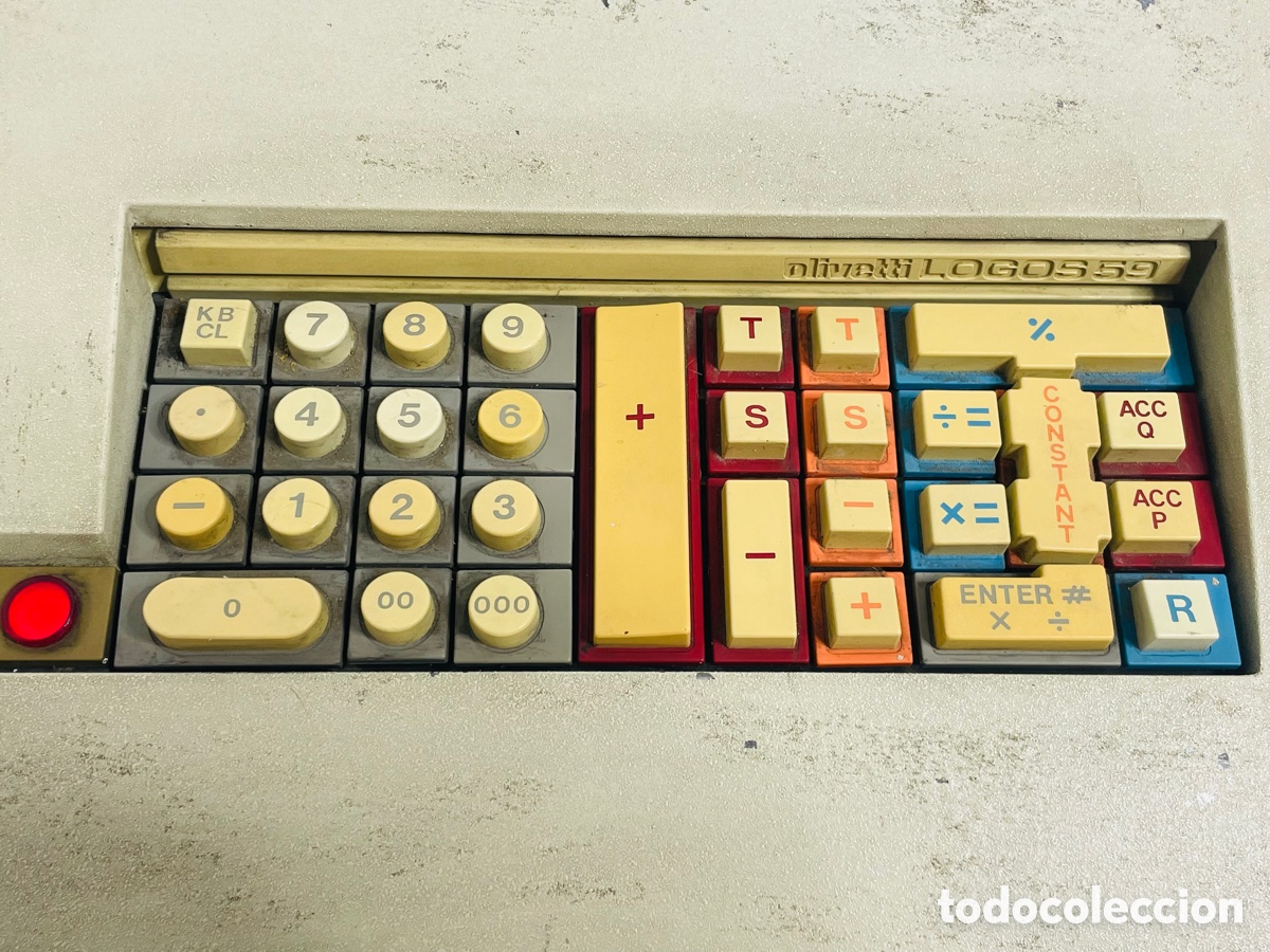 Segunda mano: Olivetti Logos 59 Mario Bellini Design 1973 - Foto 8