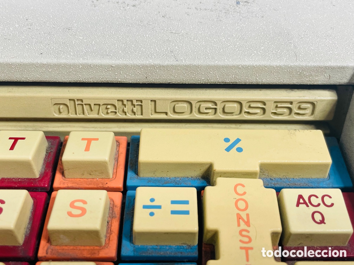 Segunda mano: Olivetti Logos 59 Mario Bellini Design 1973 - Foto 9