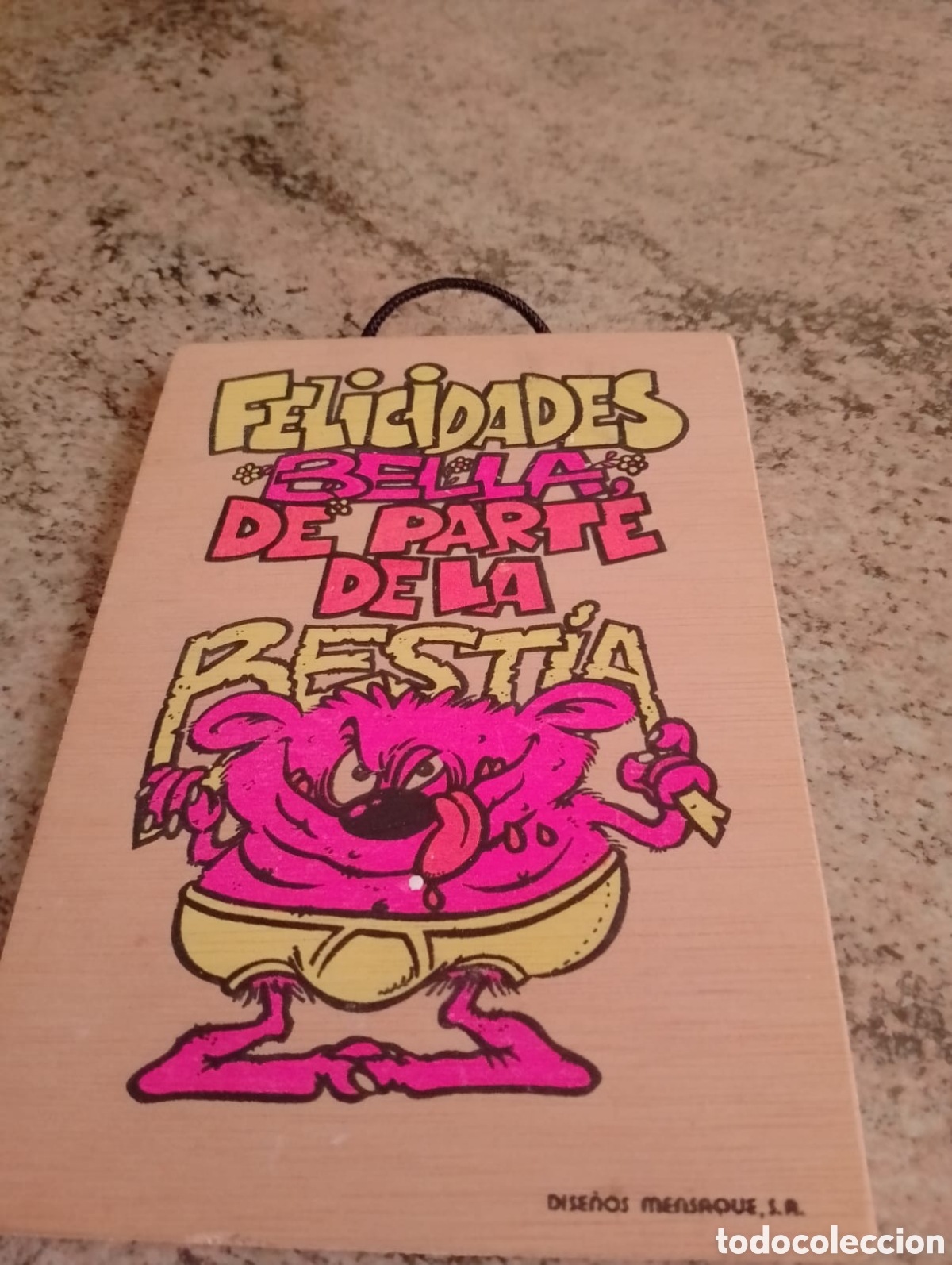 Segunda mano: Tablillas graciosas de madera - Foto 7