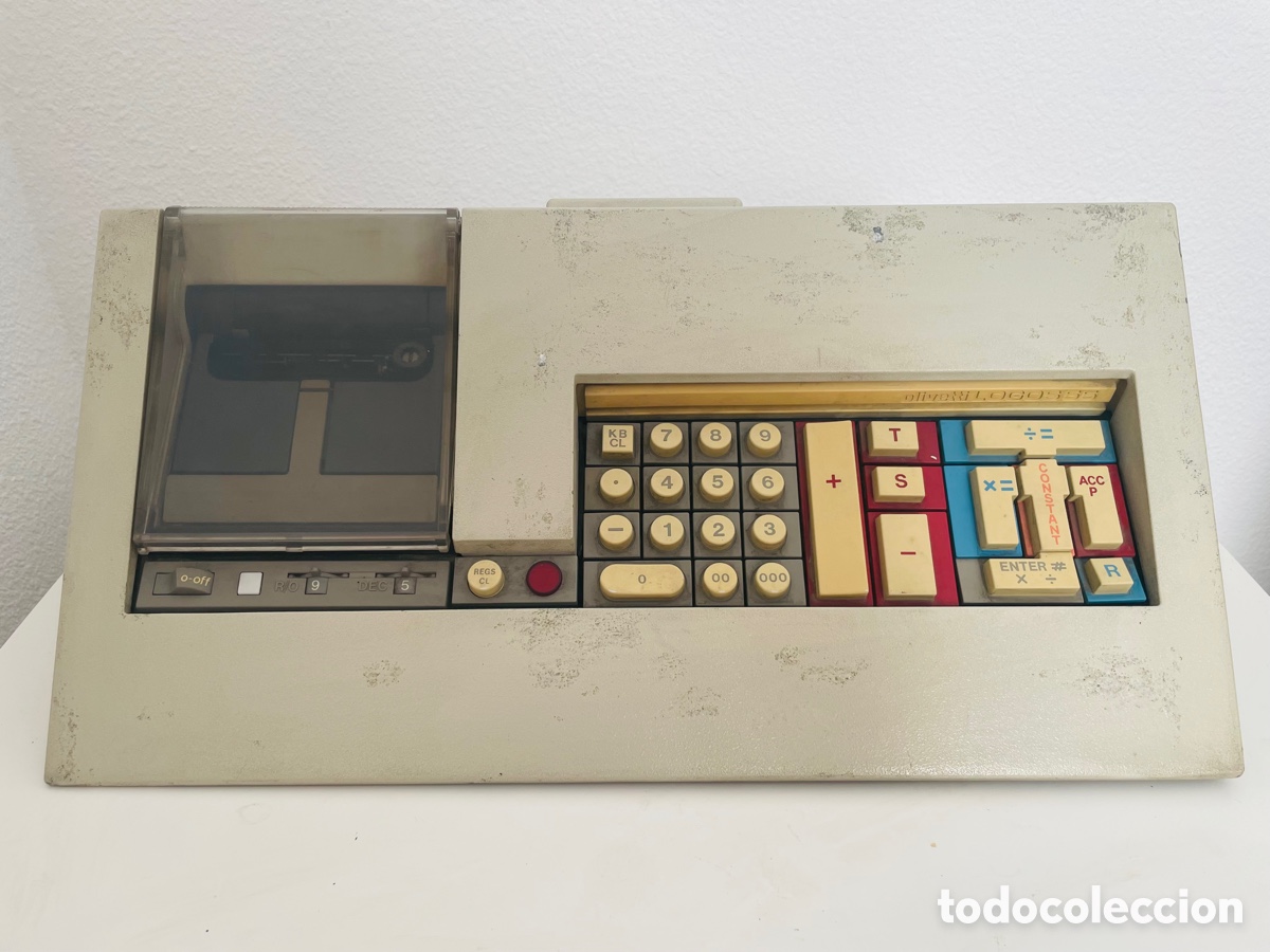 Segunda mano: Olivetti Logos 55 Mario Bellini Design piezas - Foto 3