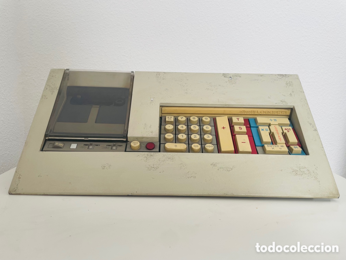 Segunda mano: Olivetti Logos 55 Mario Bellini Design piezas - Foto 4