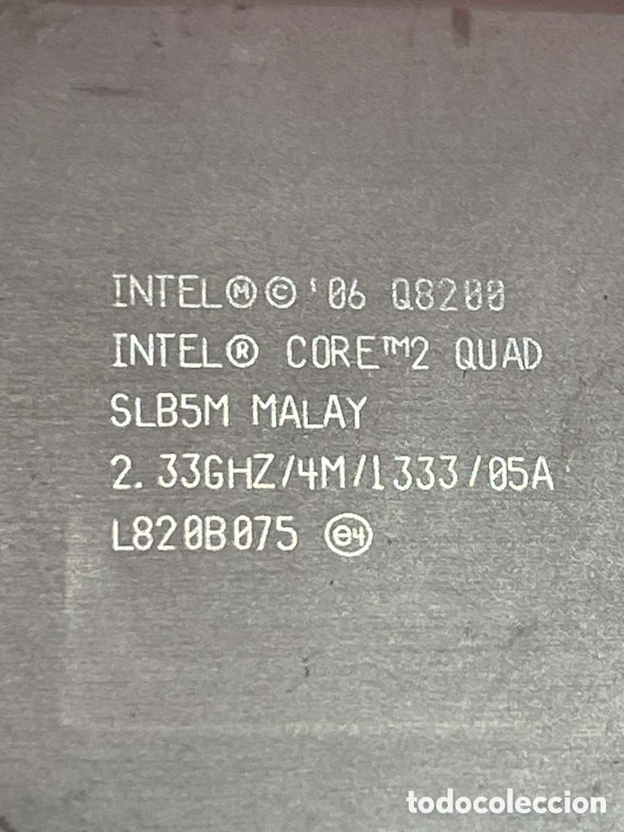 Segunda mano: Microprocesador Intel Core 2 Quad Q8200 2.33Ghz/4M/1333 LGA775 - Foto 2