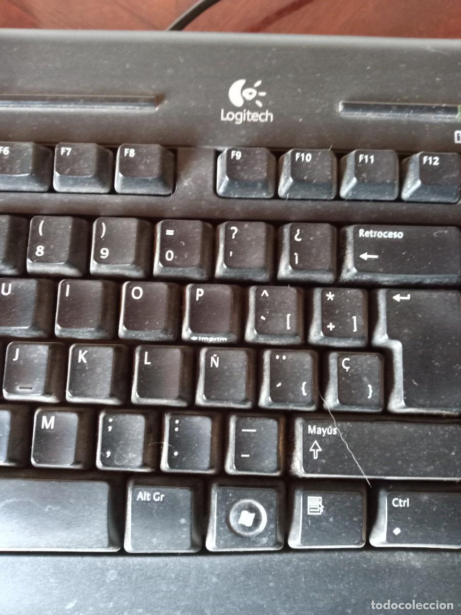 Segunda mano: Teclado espa&ntilde;ol (&ntilde;) Logitech Internet 350 Keyboard. Con cable - Foto 9