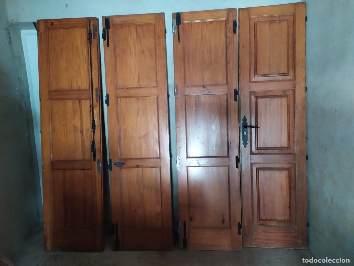 Segunda mano: PUERTAS MADERA DE PINO DEL NORTE - Foto 2