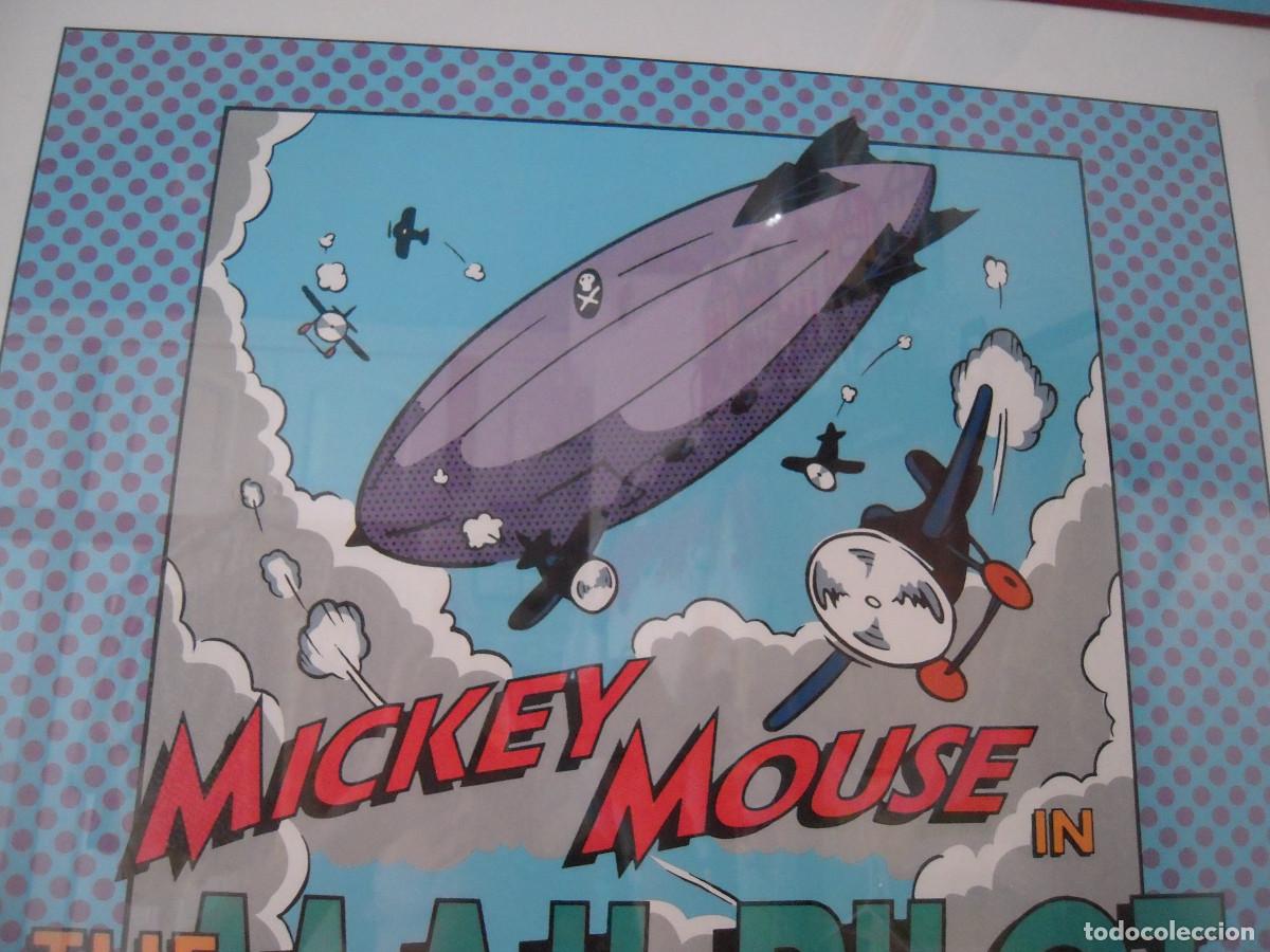 Segunda mano: Cuadro l&aacute;mina Mickey Mouse The Mail Pilot - Foto 2