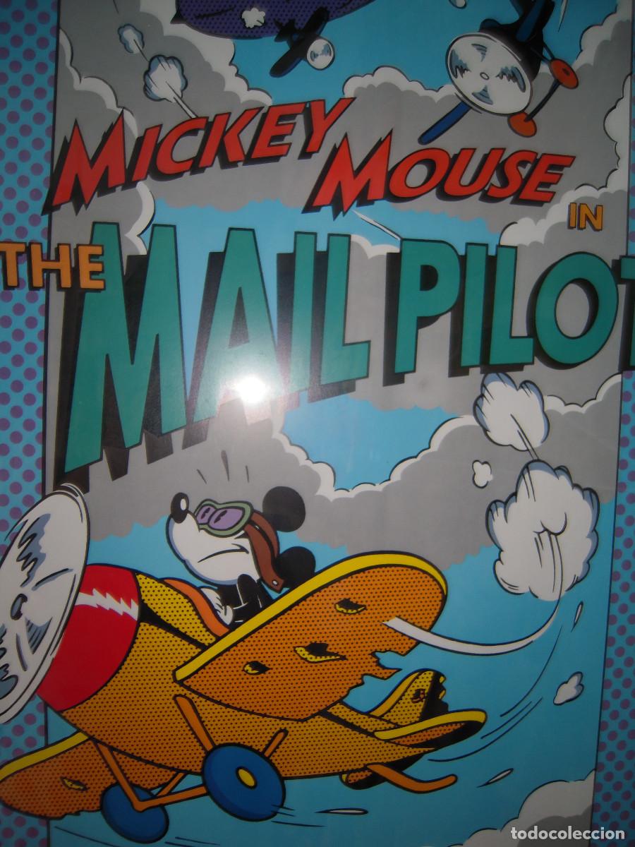 Segunda mano: Cuadro l&aacute;mina Mickey Mouse The Mail Pilot - Foto 5