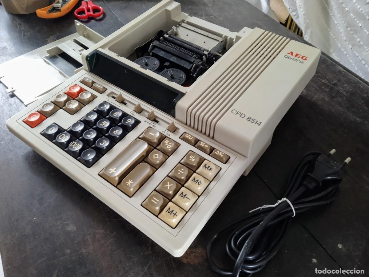 Segunda mano: M&aacute;quina calculadora el&eacute;ctrica - Foto 3