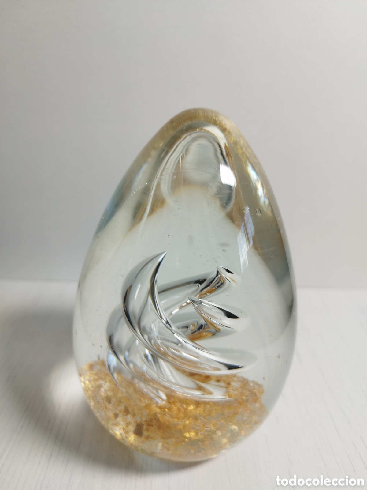 Segunda mano: Pisapapel de cristal - Foto 1