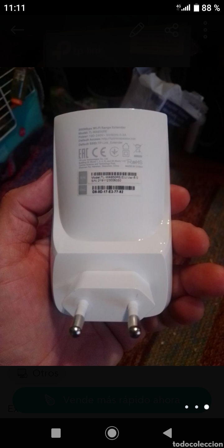 Segunda mano: Extensor wifi ........ - Foto 2