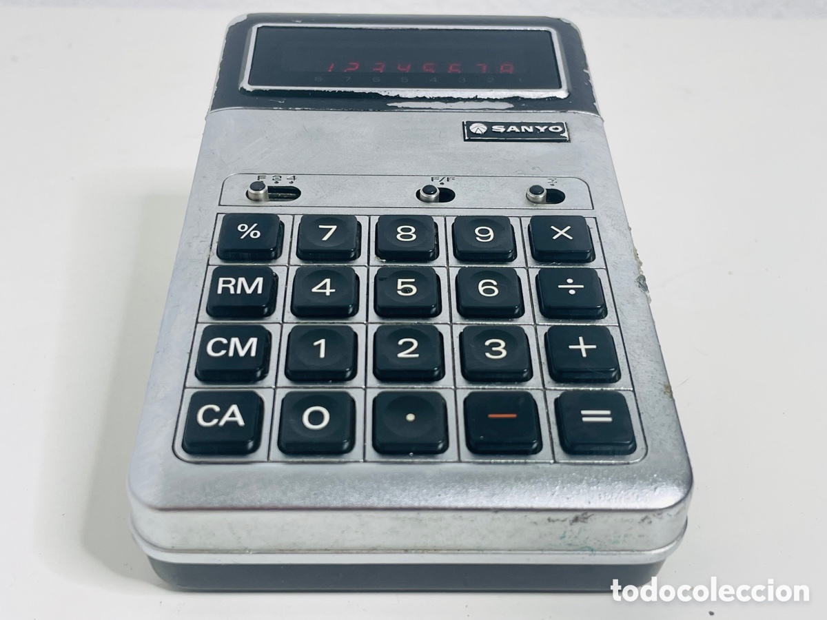 Segunda mano: Sanyo CX-8102 Calculator 1973 Japan - Foto 2