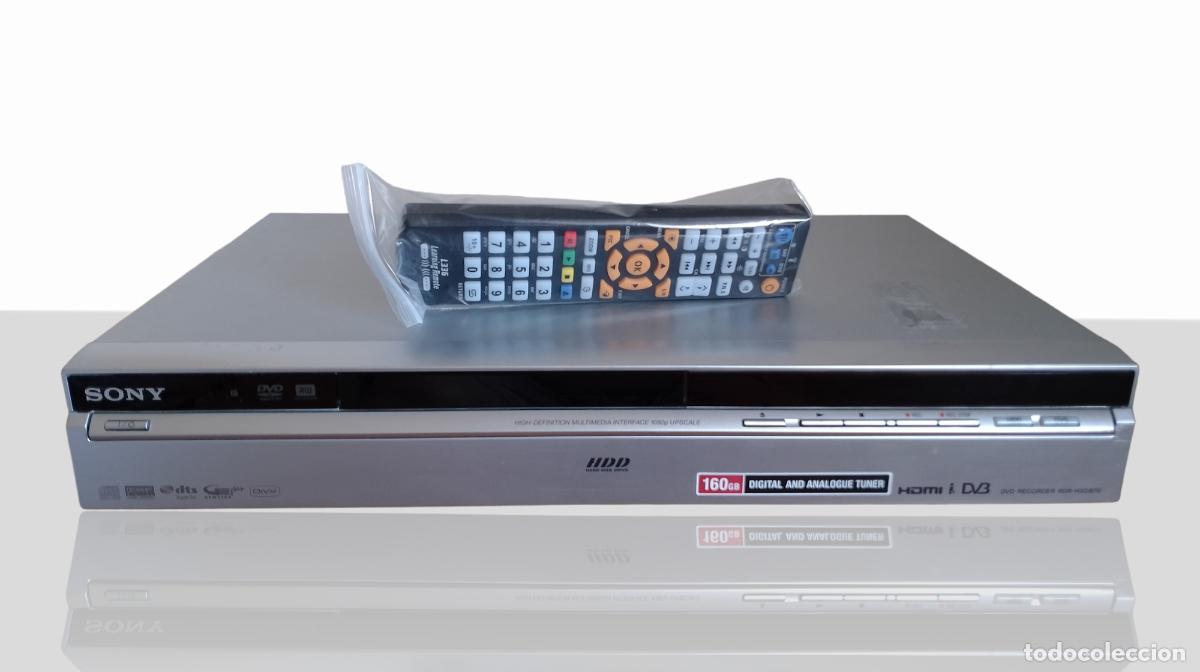 Sony RDR HX D 890 – Grabador DVD Disco Duro 160 GB (HDMI, sintonizador  DVB-T) Plata (Certificado y General para embragues) : : Electrónica