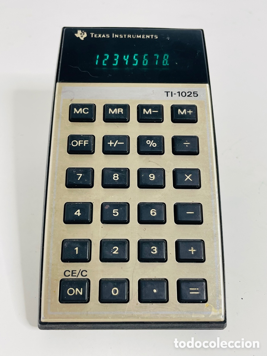 Segunda mano: Texas Instruments TI-1025 - Foto 1
