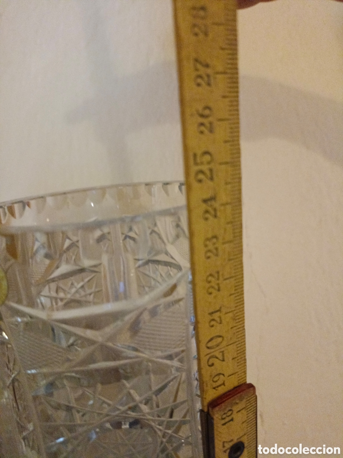 Segunda mano: Florero de cristal tallado - Foto 4