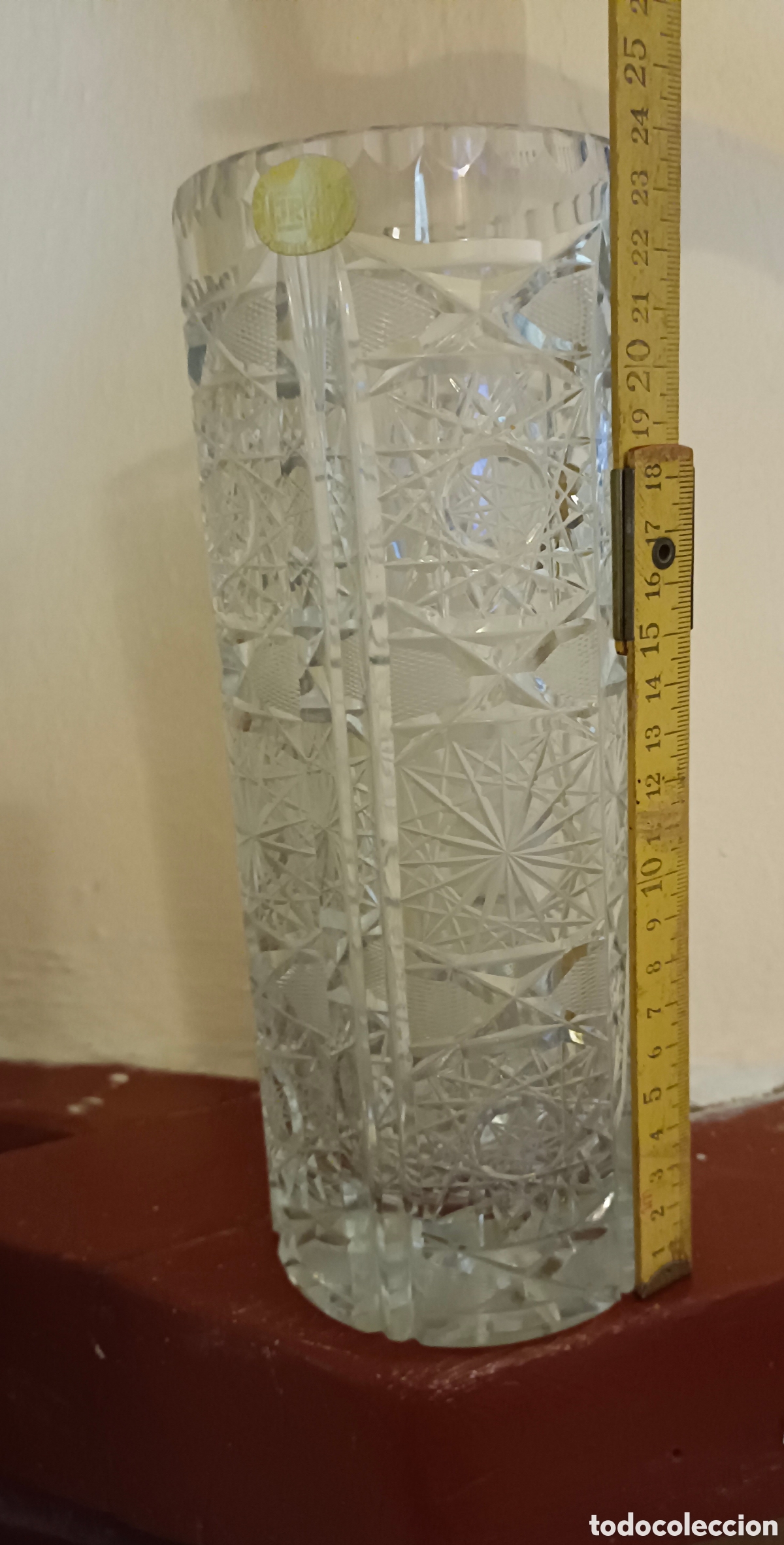 Segunda mano: Florero de cristal tallado - Foto 5