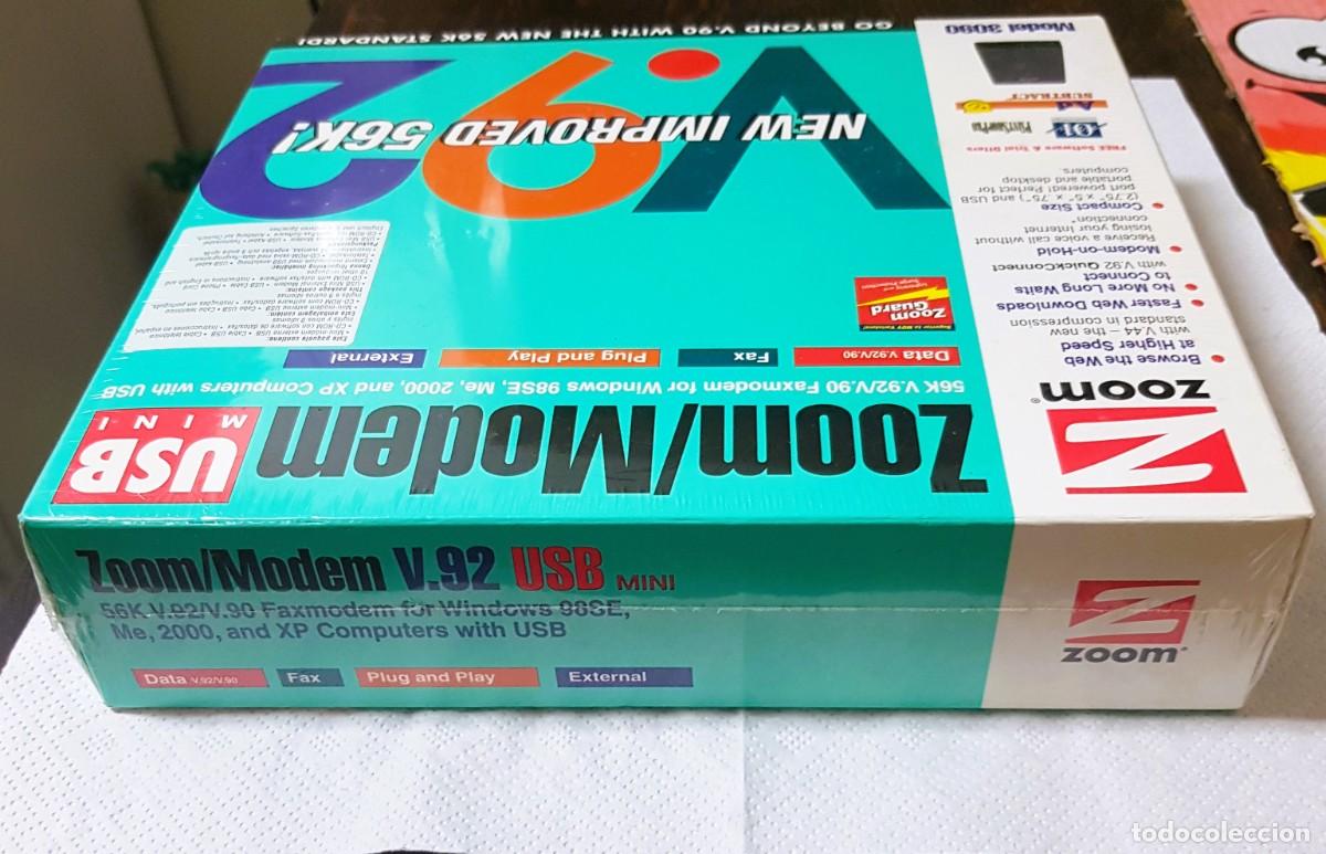 Segunda mano: ZOOM/MODEM V92 MODEL 3090/56K -PRECINTADO/A ESTRENAR- - Foto 3