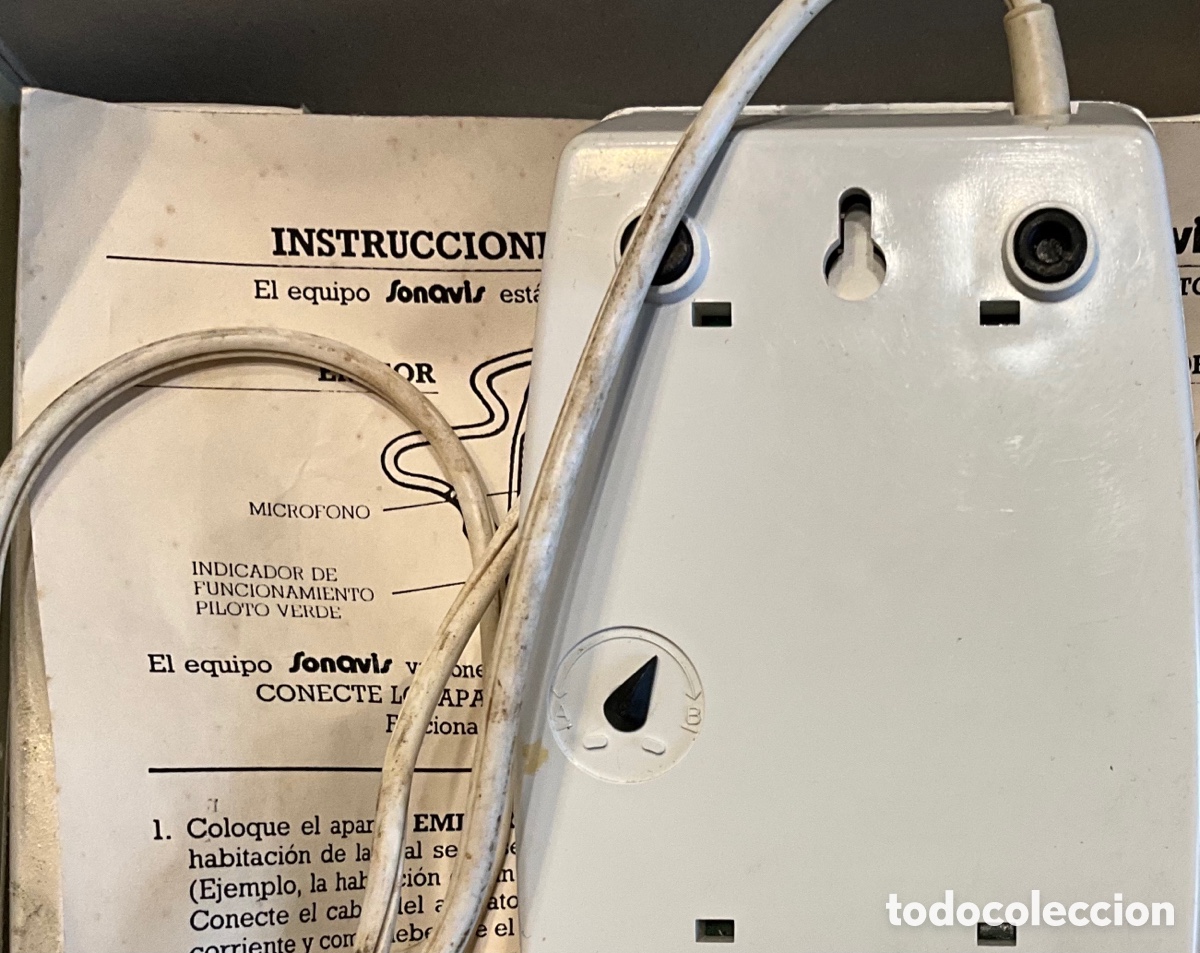 Segunda mano: SONAVIS Antiguo intercomunicador vigilabebes (El canguro de su Beb&eacute;). - Foto 3