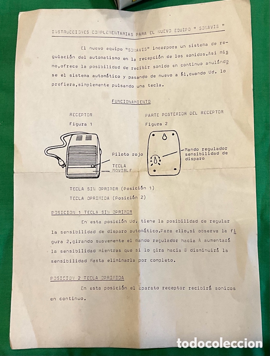 Segunda mano: SONAVIS Antiguo intercomunicador vigilabebes (El canguro de su Beb&eacute;). - Foto 5