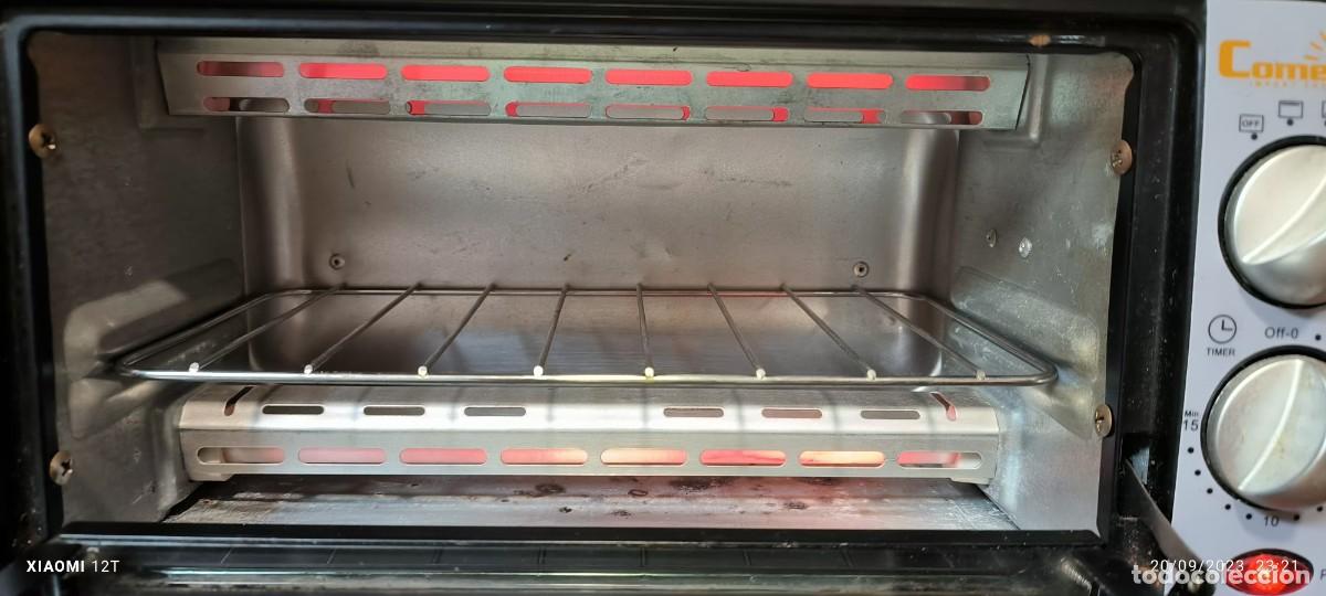 Segunda mano: MINI HORNO HO605BN NEGRO 6L COMELEC FUNCIONANDO - Foto 3