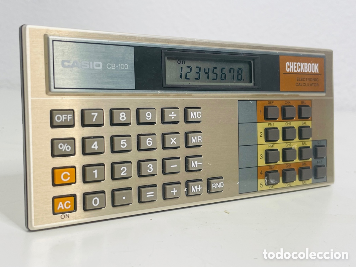 Segunda mano: Casio CB-100 Electronic Calculator - Foto 5