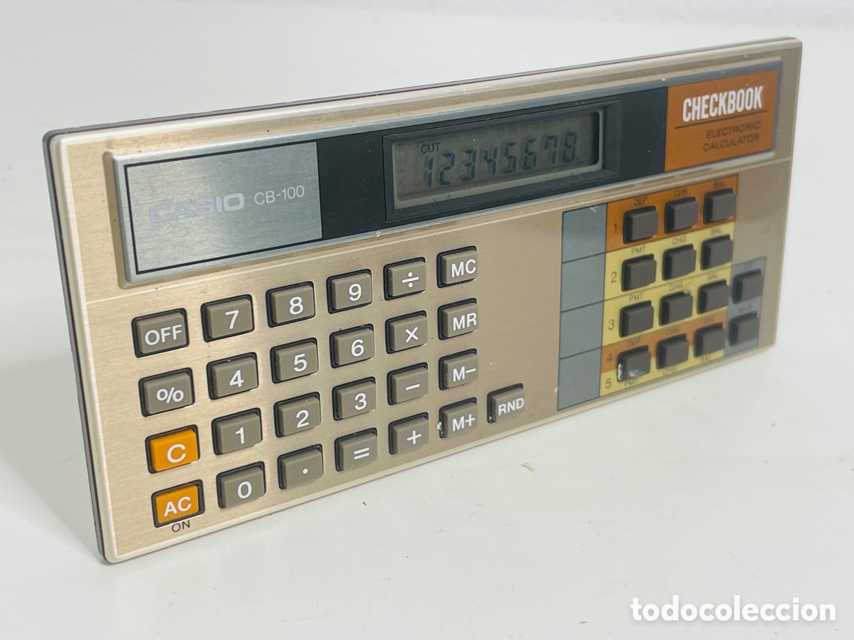 Segunda mano: Casio CB-100 Electronic Calculator - Foto 6