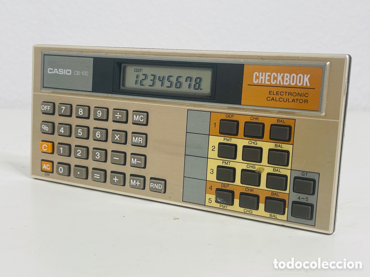 Segunda mano: Casio CB-100 Electronic Calculator - Foto 7