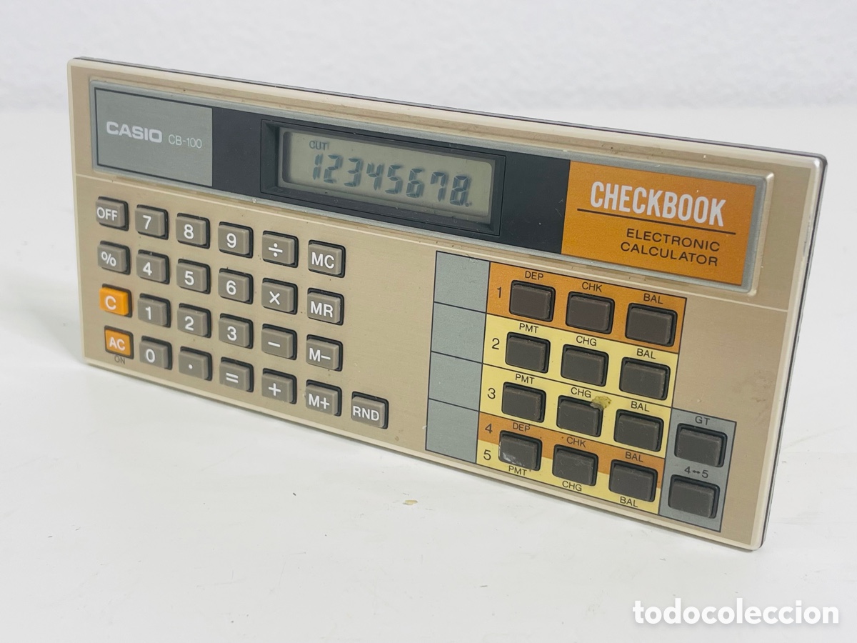 Segunda mano: Casio CB-100 Electronic Calculator - Foto 8