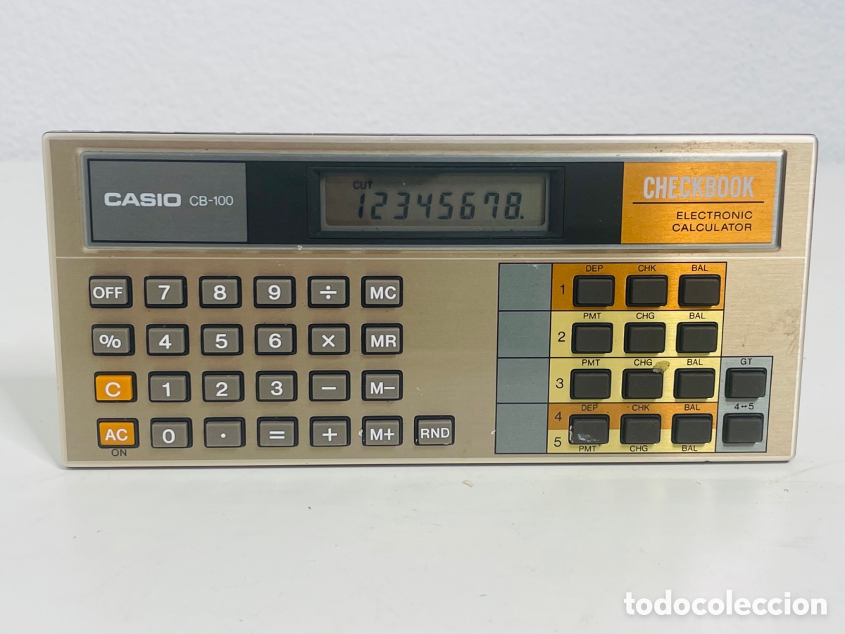 Segunda mano: Casio CB-100 Electronic Calculator - Foto 1