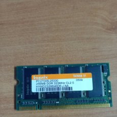Segunda Mano: MEMORIA RAM PARA ORDENADOR PORTÁTIL - 256 MB - DDR - 333 MHZ