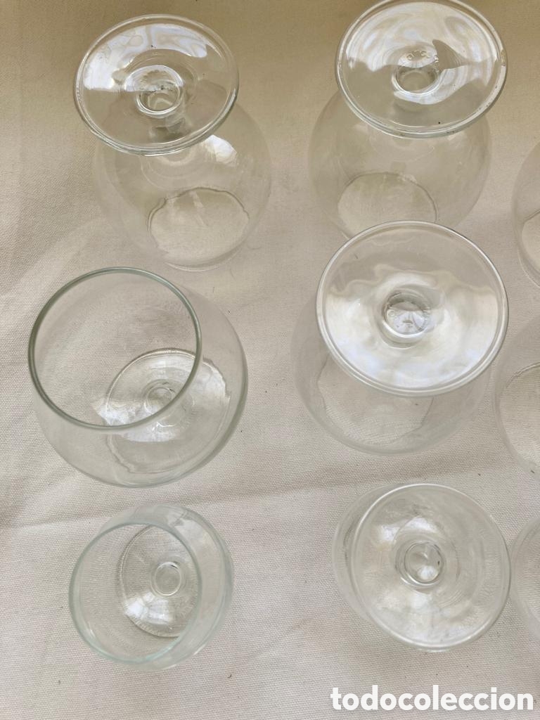 Segunda mano: 9 copas de cristal (6 y 3) - Foto 2
