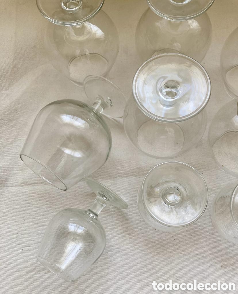 Segunda mano: 9 copas de cristal (6 y 3) - Foto 3